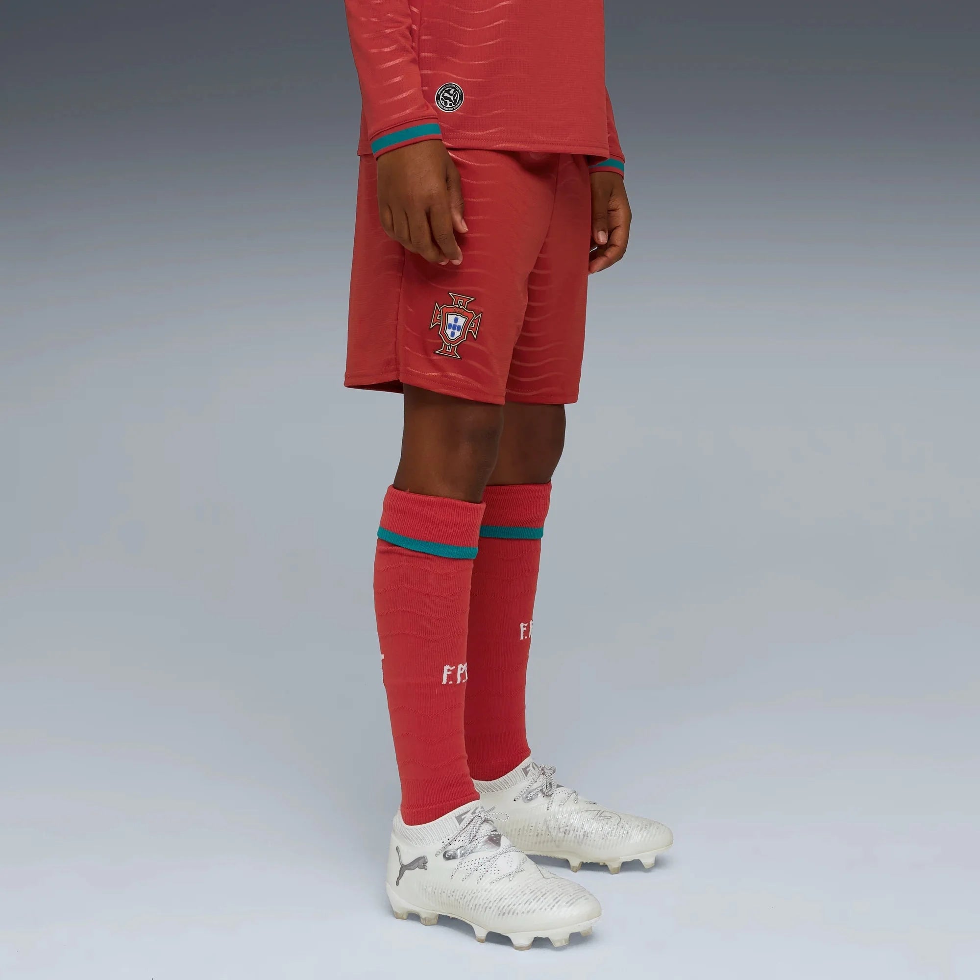 Puma 2026 Portugal Youth Stadium Home Shorts
