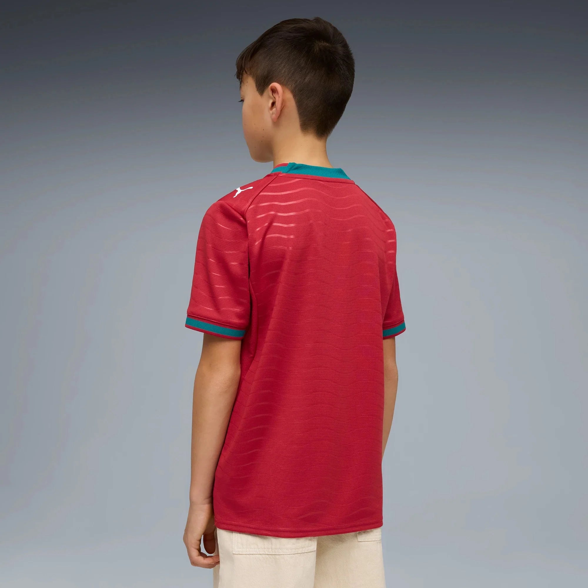 Puma 2026 Portugal Youth Stadium Home Soccer Jersey