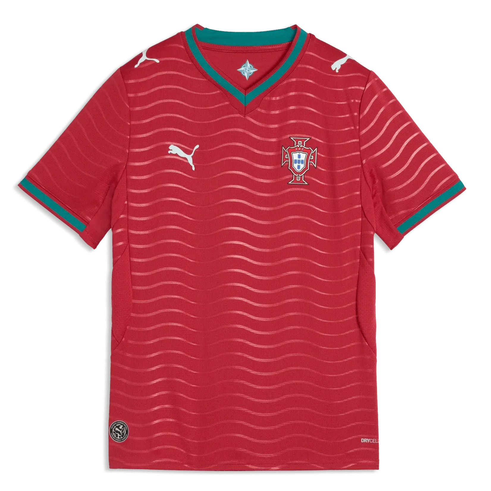 Puma 2026 Portugal Youth Stadium Home Soccer Jersey