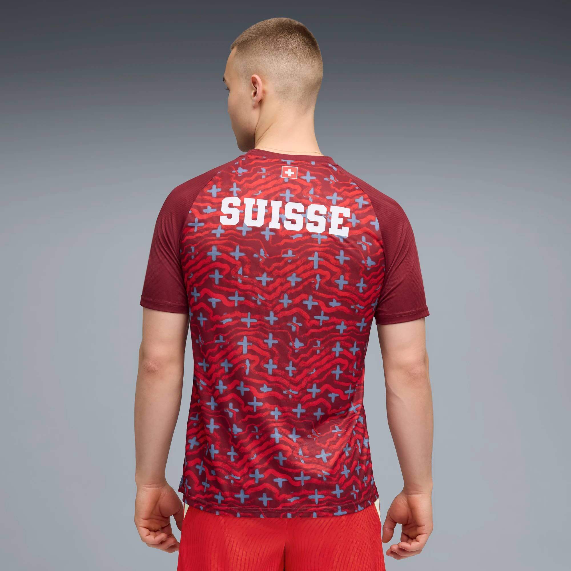 Puma 2026 Switzerland Men's Pre-Match Soccer Jersey