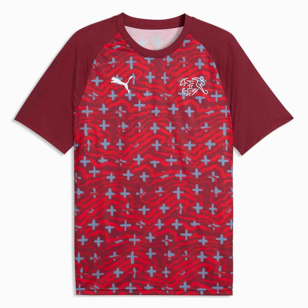 Puma 2026 Switzerland Men's Pre-Match Soccer Jersey