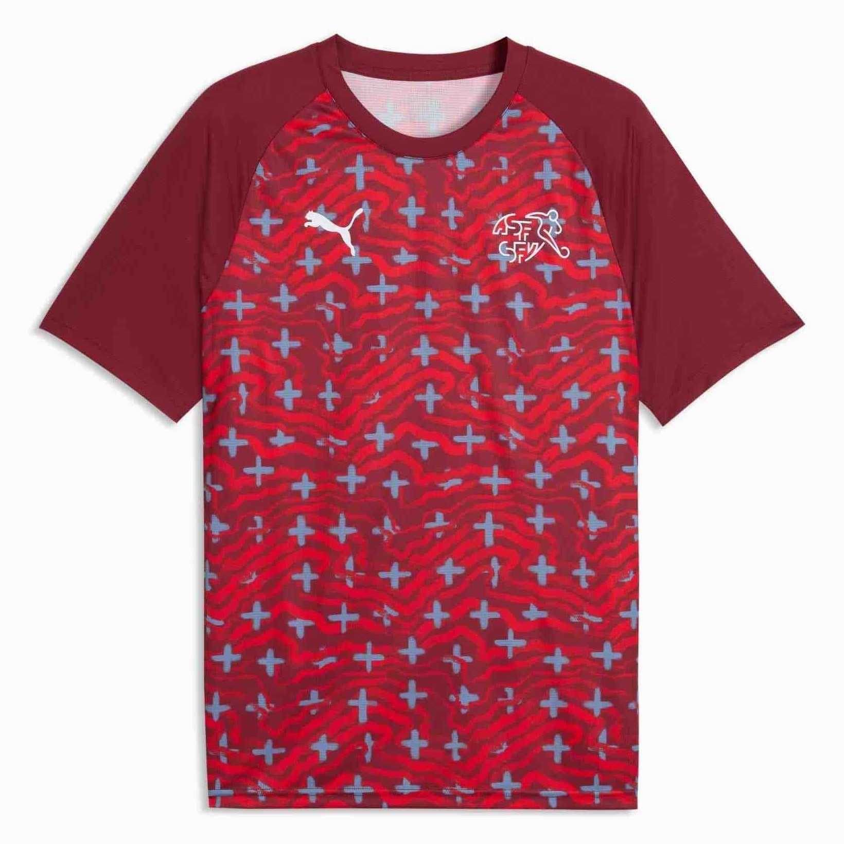 Puma 2026 Switzerland Men's Pre-Match Soccer Jersey