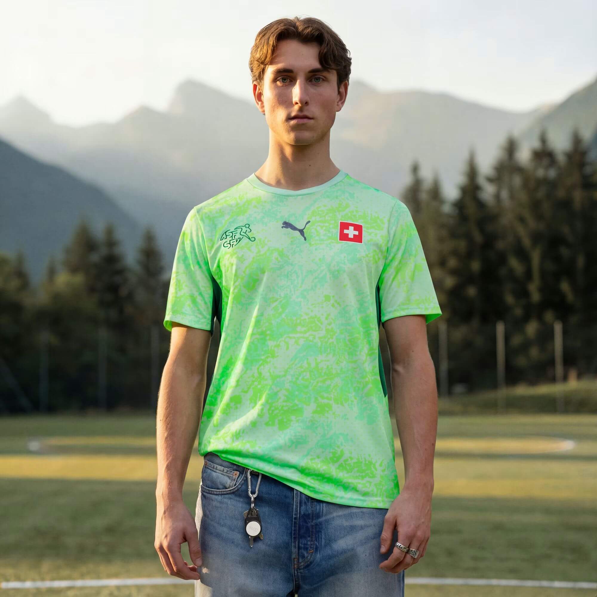 Puma 2026 Switzerland Men's Stadium Away Soccer Jersey