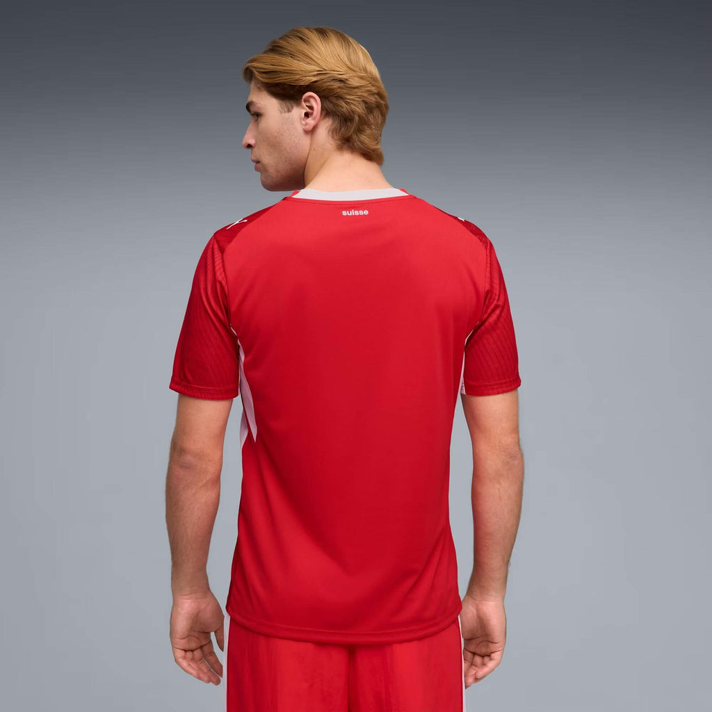 Puma 2026 Switzerland Men's Stadium Home Soccer Jersey