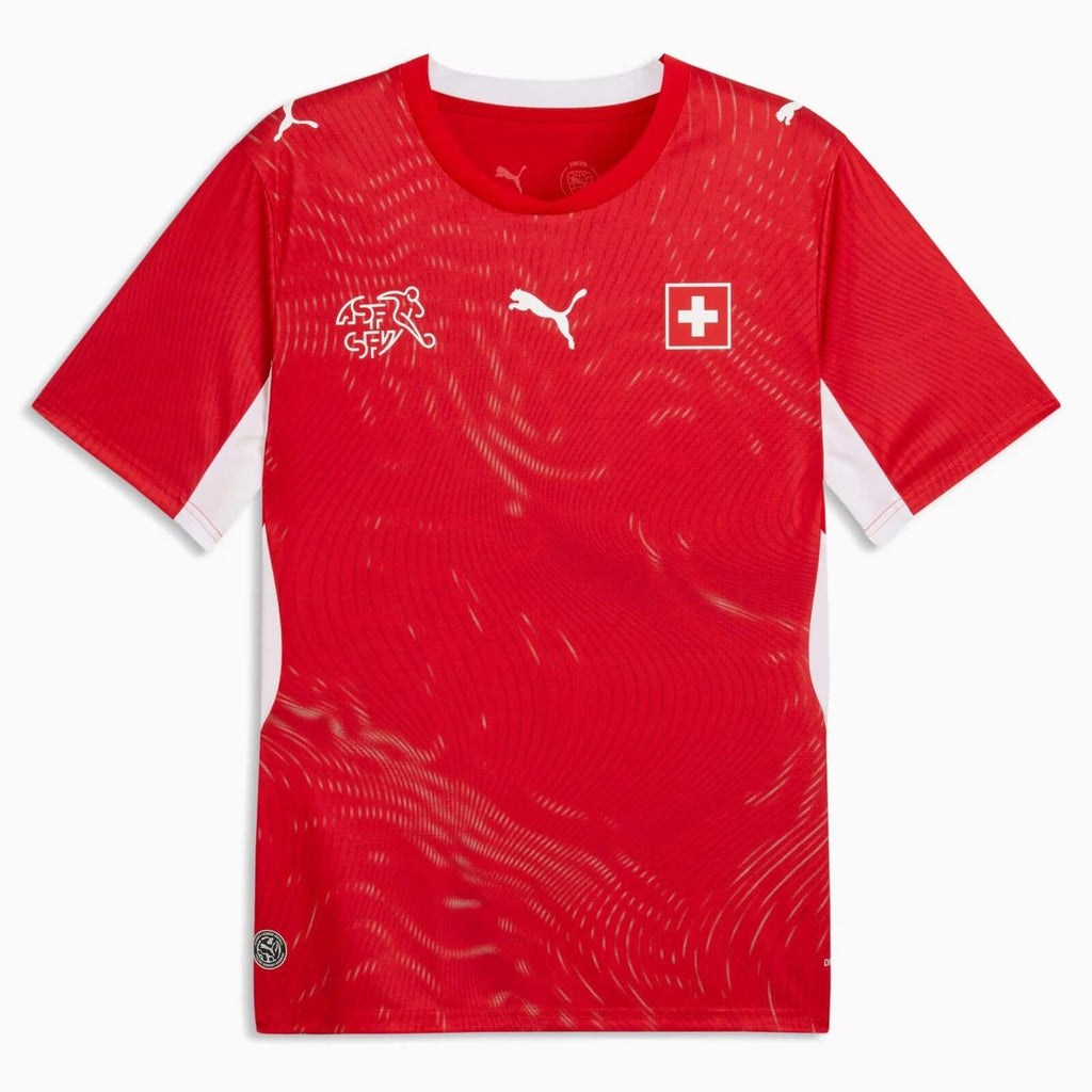 Puma 2026 Switzerland Men's Stadium Home Soccer Jersey