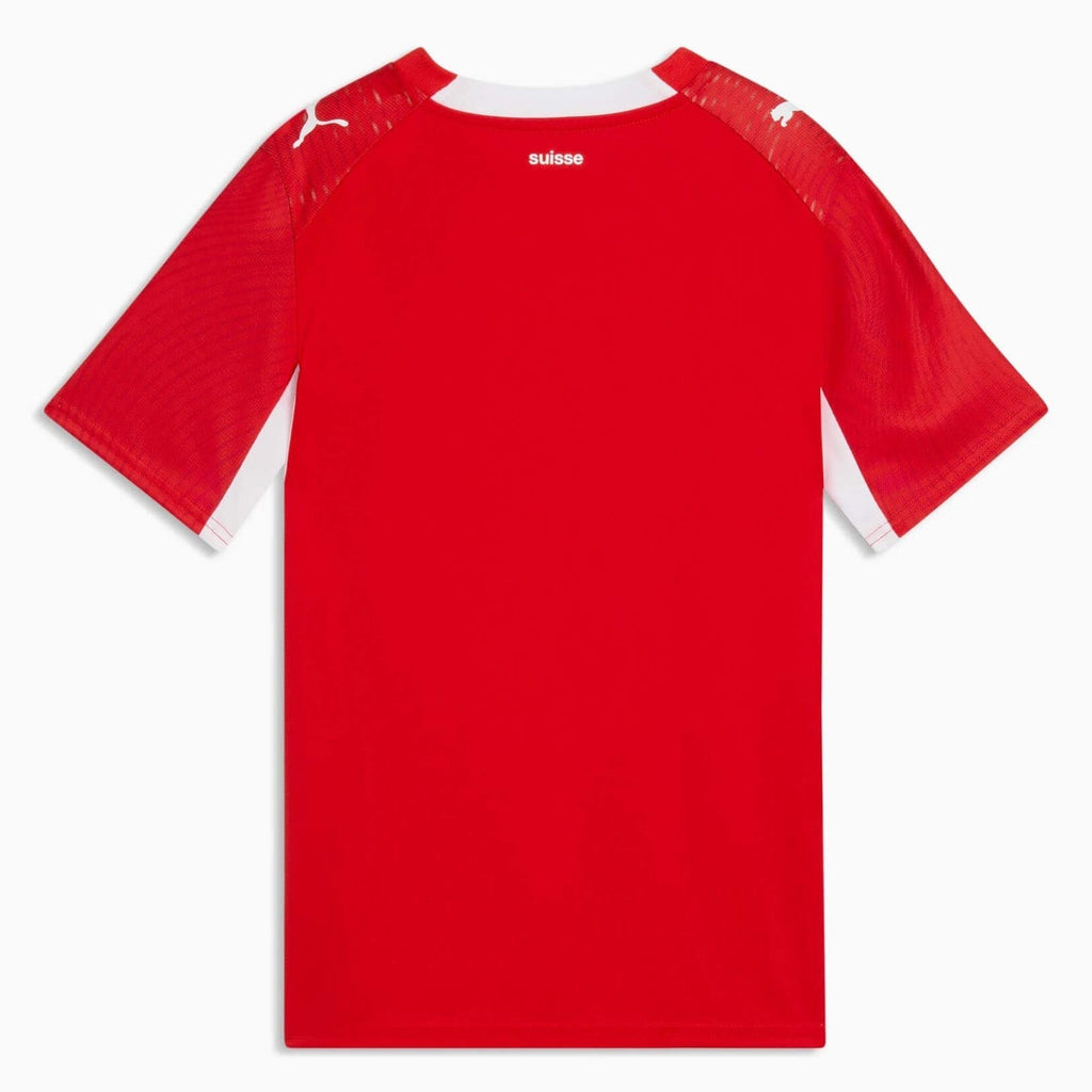 Puma 2026 Switzerland Youth Stadium Home Soccer Jersey