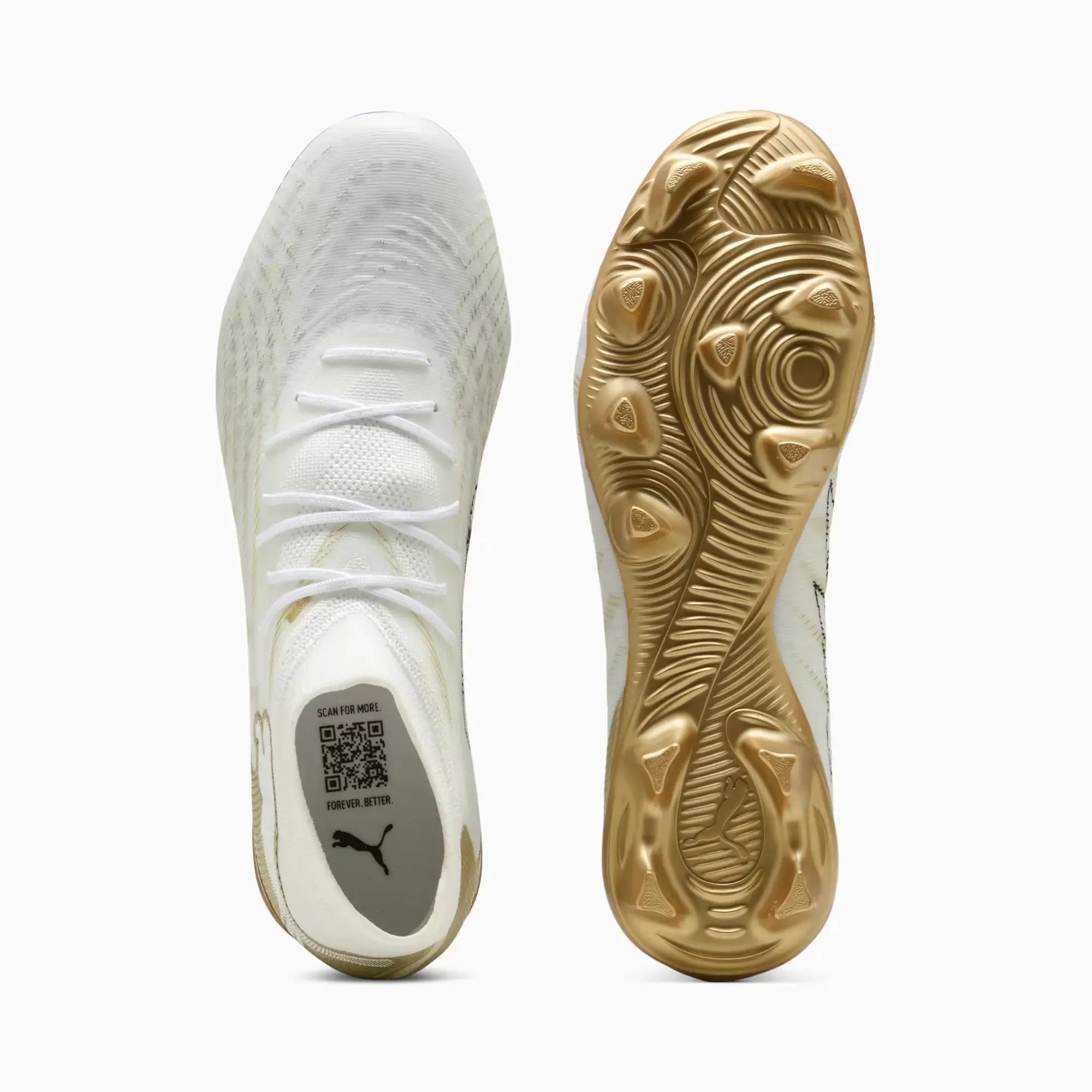 Puma Future 9 Match Firm/Artificial Ground Soccer Cleats - Whiteout Pack (SP26)