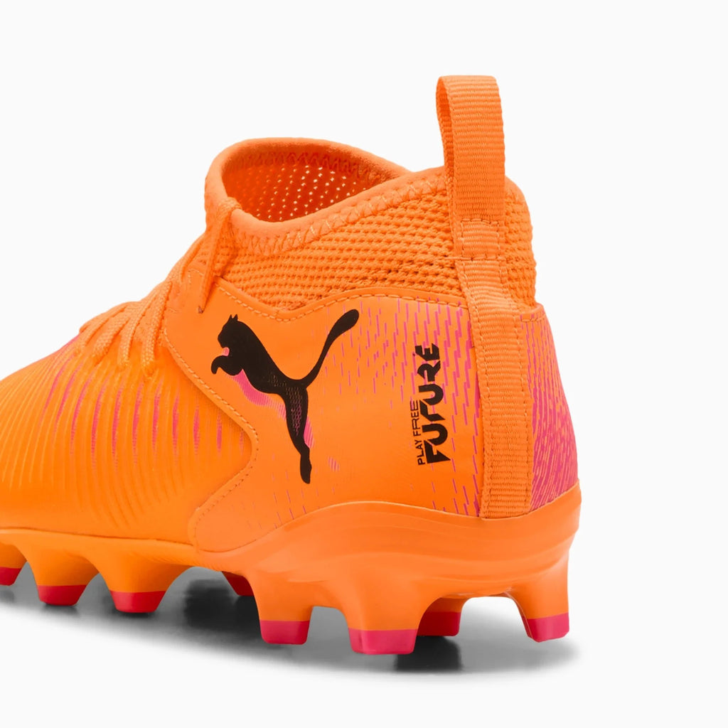 Puma Junior Future 8 Match Firm/Artificial Ground Soccer Cleats - Hot Pursuit Pack (FA25)