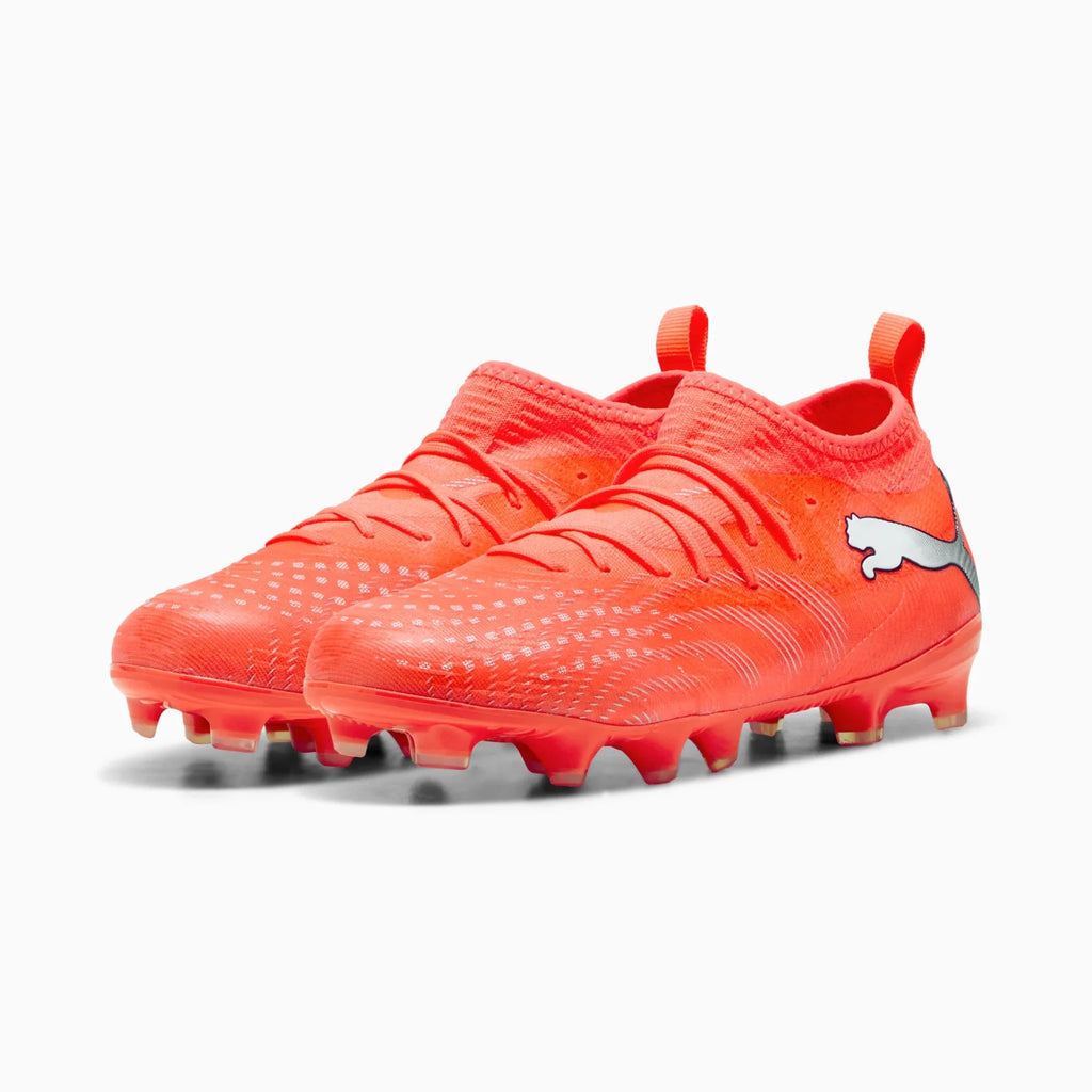 Puma Junior Future 9 Match Firm/Artificial Ground Soccer Cleats - Unleashed Pack (SP26)