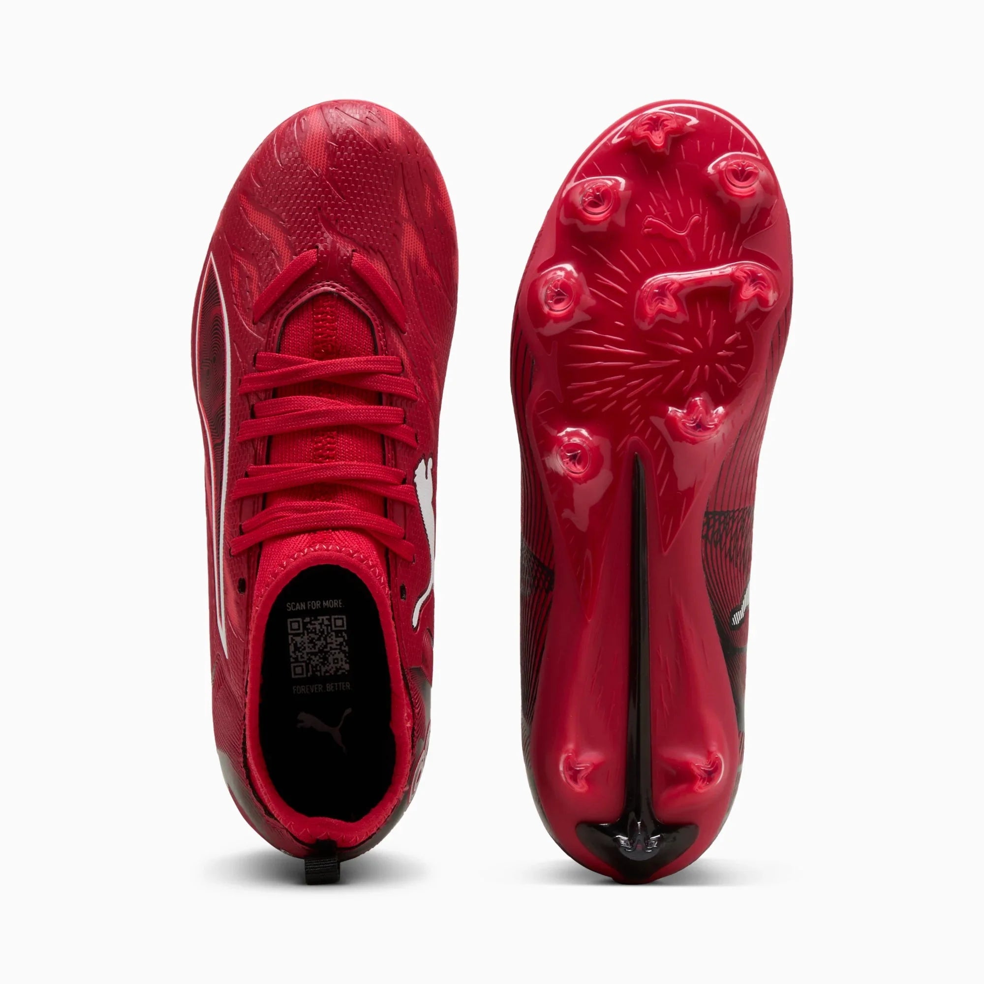 Puma Junior Ultra 6 Match CP Firm/Artificial Ground Soccer Cleats - Pulisic Never Stop Pack (FA25)