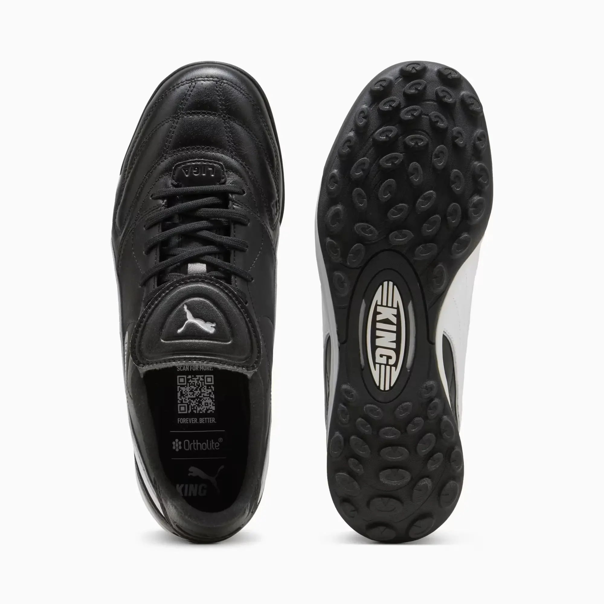 Puma King Liga Turf Soccer Shoes - King Classic Pack (SP26)