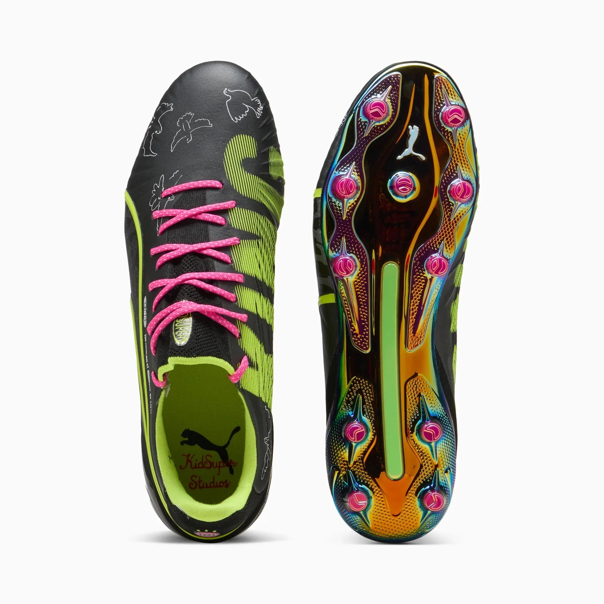 Puma King Ultimate Firm/Artificial Ground Soccer Cleats - KidSuper (FA25)