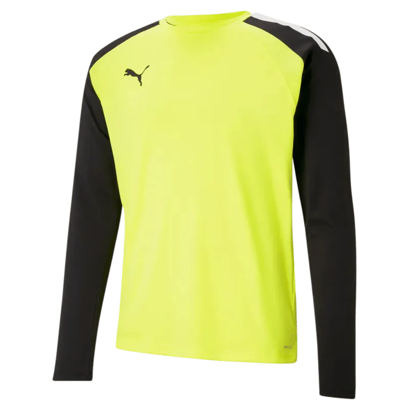 Puma  Team Pacer Goalkeeper Youth Long Sleeve Jersey - Yellow-Black