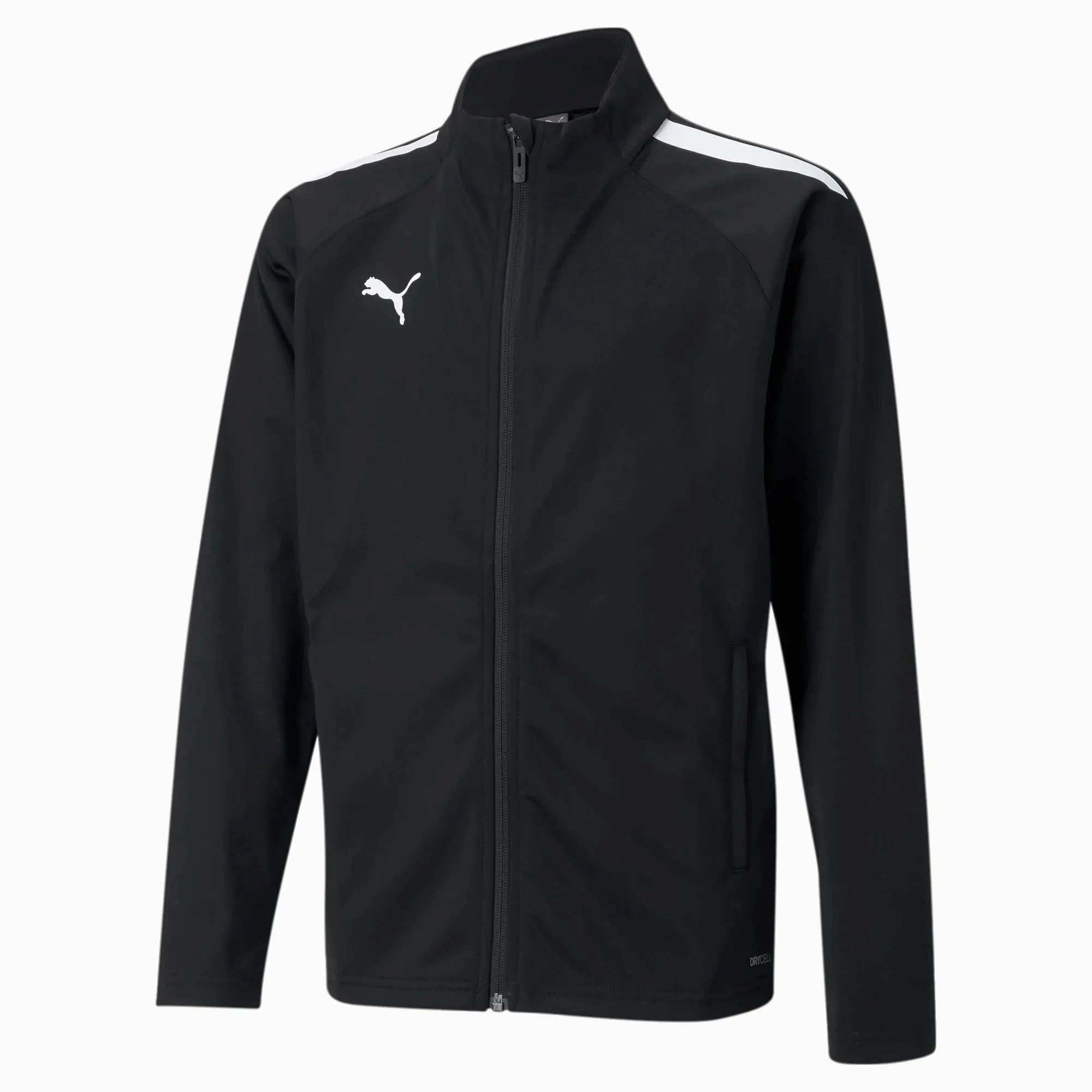 Puma TeamLiga Training jacket Jr - Black - White