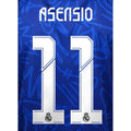 Real Madrid 2021/22 Away/Third Asensio #11 Jersey Name Set