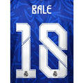 Real Madrid 2021/22 Away/Third Bale #18 Jersey Name Set