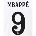 Real Madrid 2024/25 Home MBAPPE #9 Youth Official Name Set