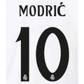 Real Madrid 2024/25 Home Modric #10 Jersey Name Set