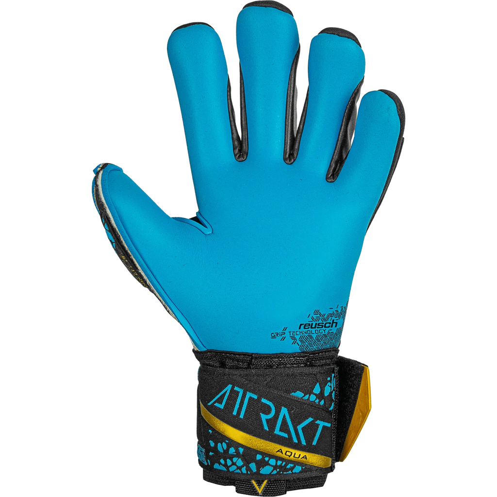 Reusch Attrakt Aqua Finger Support Goalkeeper Gloves