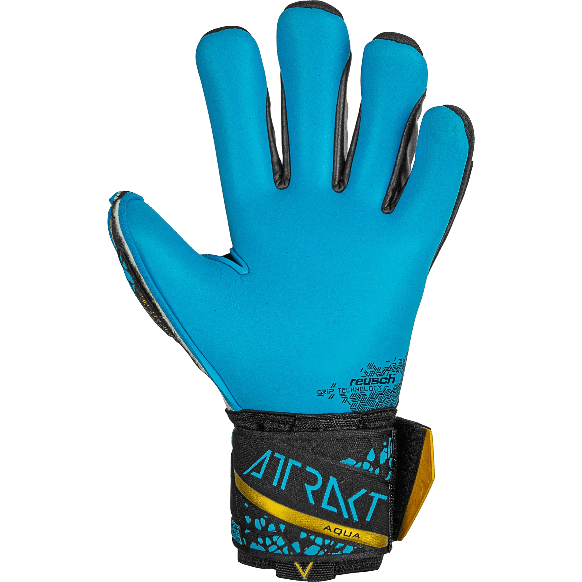 Reusch Attrakt Aqua Finger Support Goalkeeper Gloves