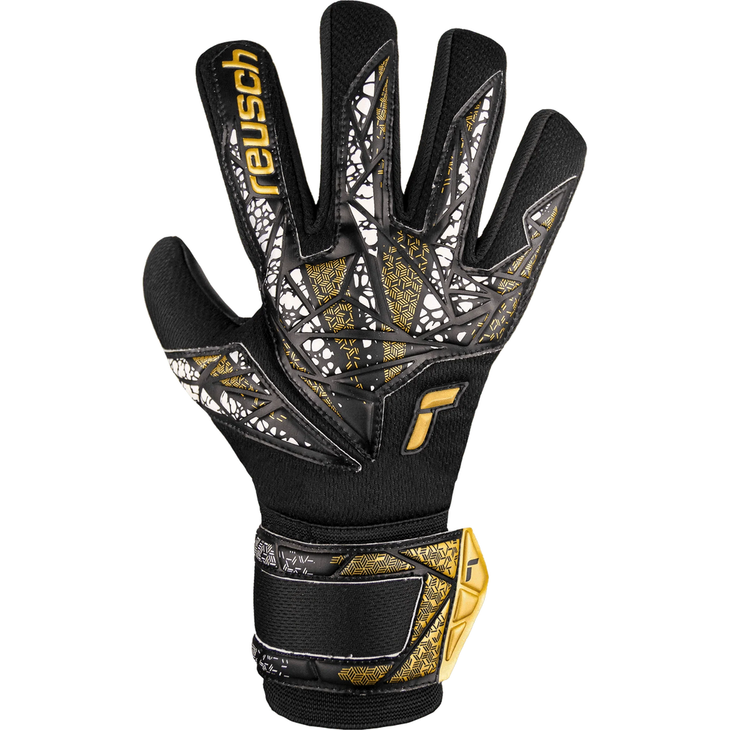 Reusch JR Attrakt Silver NC FS Goalkeeper Gloves