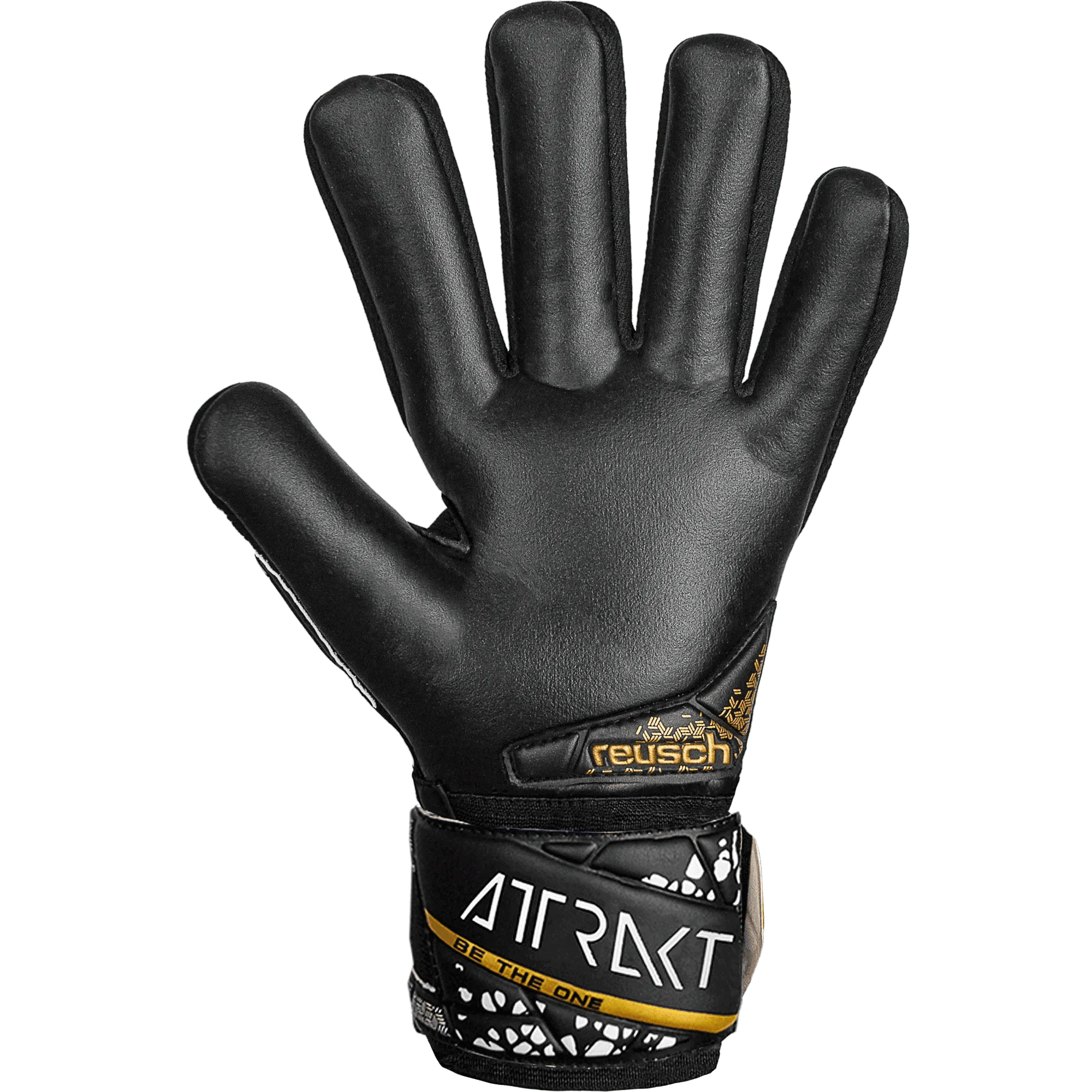 Reusch JR Attrakt Silver NC FS Goalkeeper Gloves