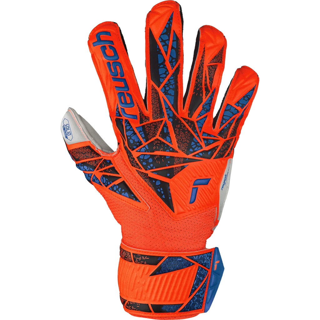 Reusch JR Attrakt Solid FS Goalkeeper Glove