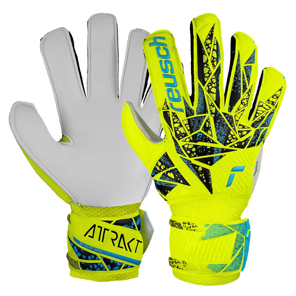 Reusch JR Attrakt Solid Goalkeeper Gloves