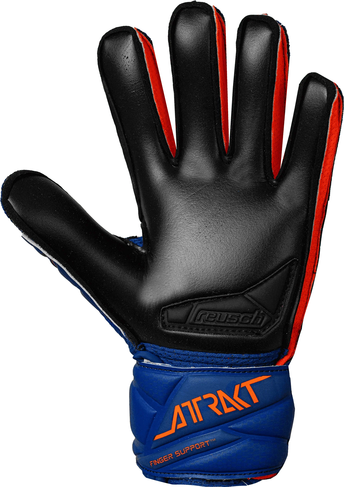 Reusch Junior Attrakt Infinity Finger Support Goalkeeper Gloves