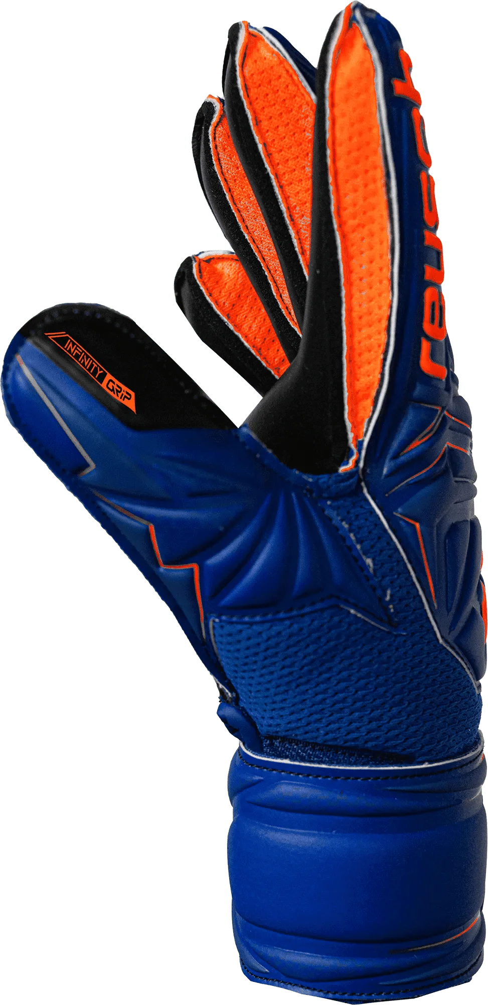Reusch Junior Attrakt Infinity Finger Support Goalkeeper Gloves
