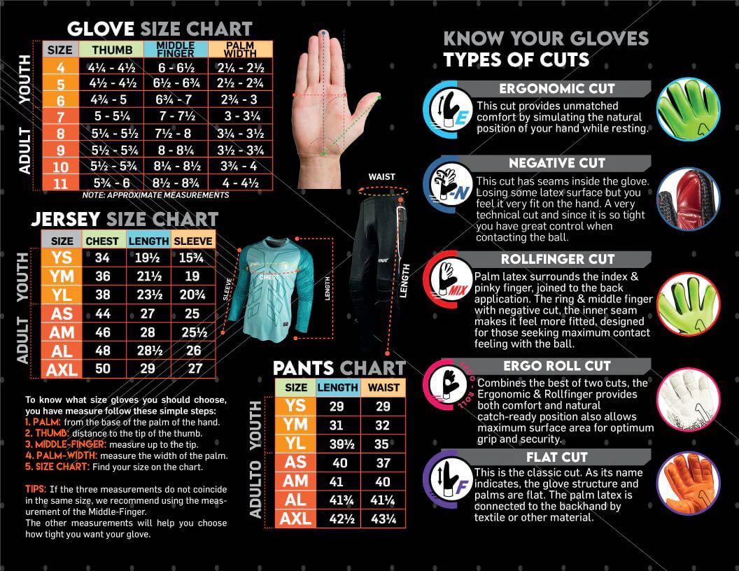 Rinat Asimetrik Training Spines Finger Protection Goalkeeper Glove