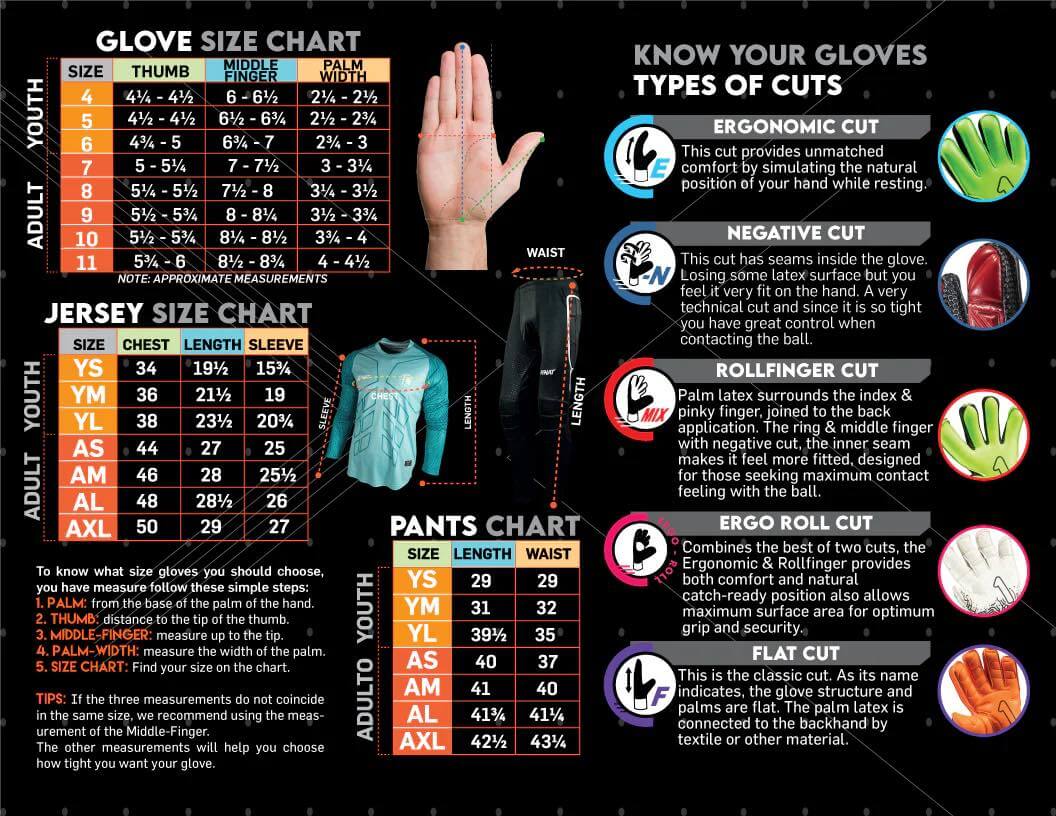 Rinat Youth Asimetrik Training Spines Finger Protection Goalkeeper Glove