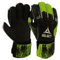 Select 03 Youth Protec HG Goalkeeper Gloves - Black-Green