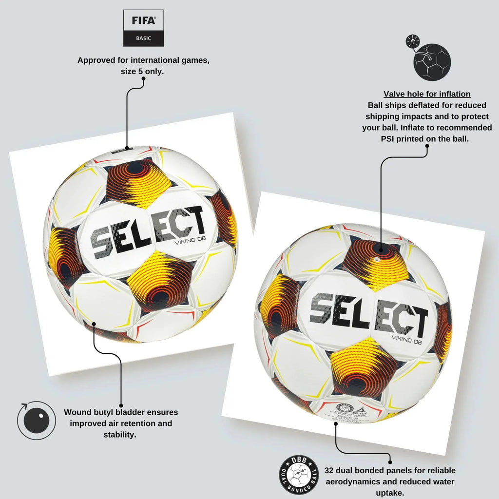 Select v25 Viking DB Soccer Ball