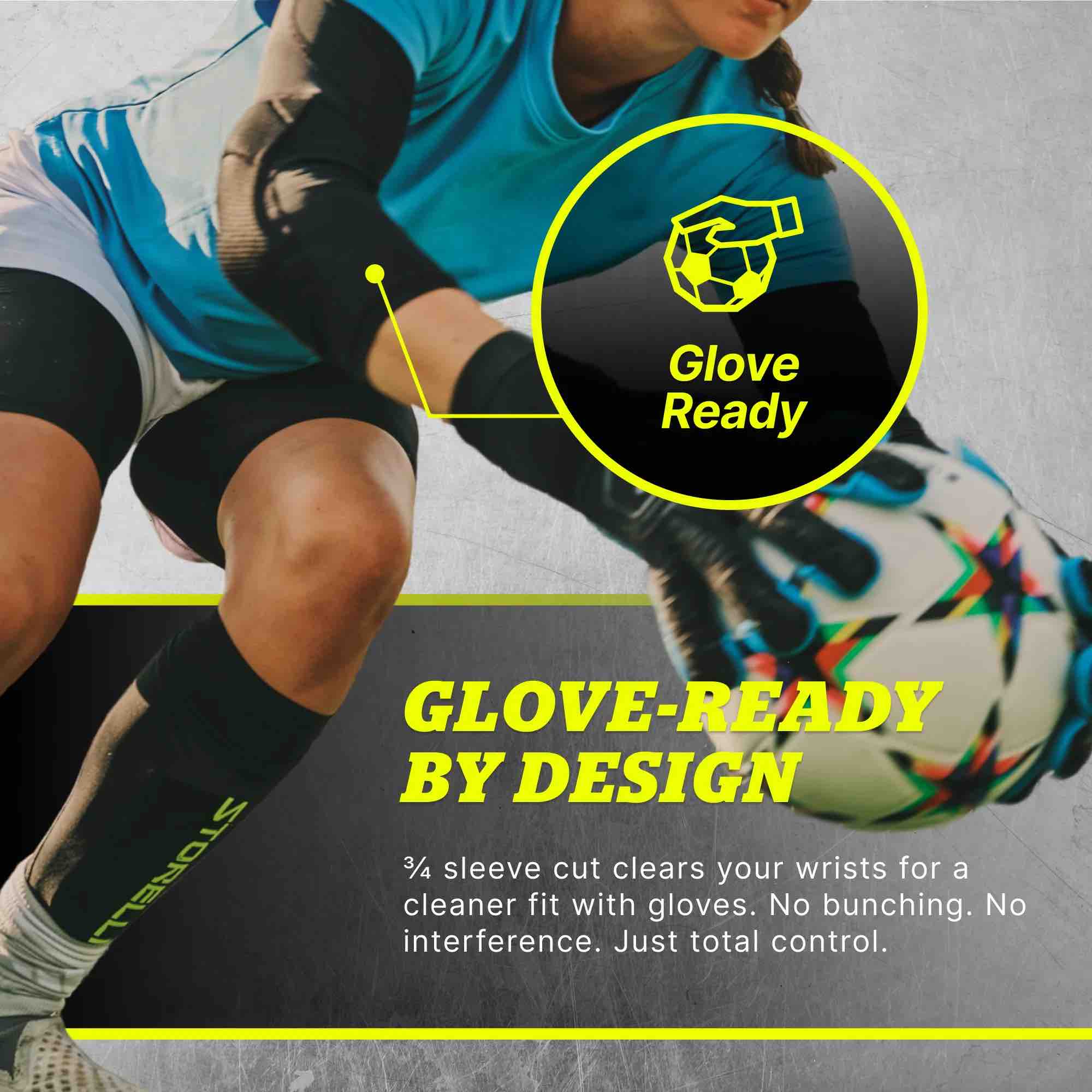 Storelli Women's BodyShield Goalkeeper 3/4 Undershirt