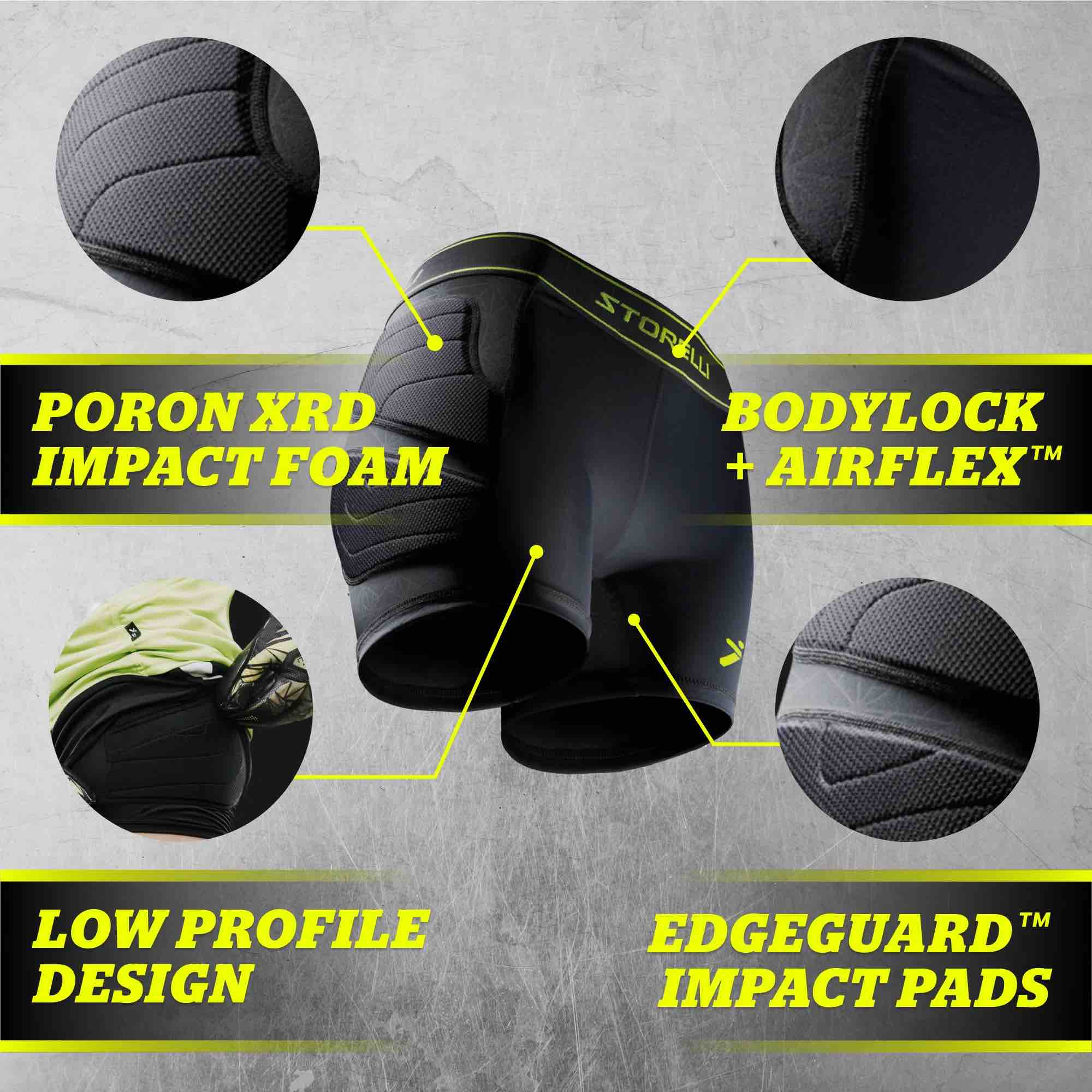 Storelli Women's BodyShield Impact Sliders
