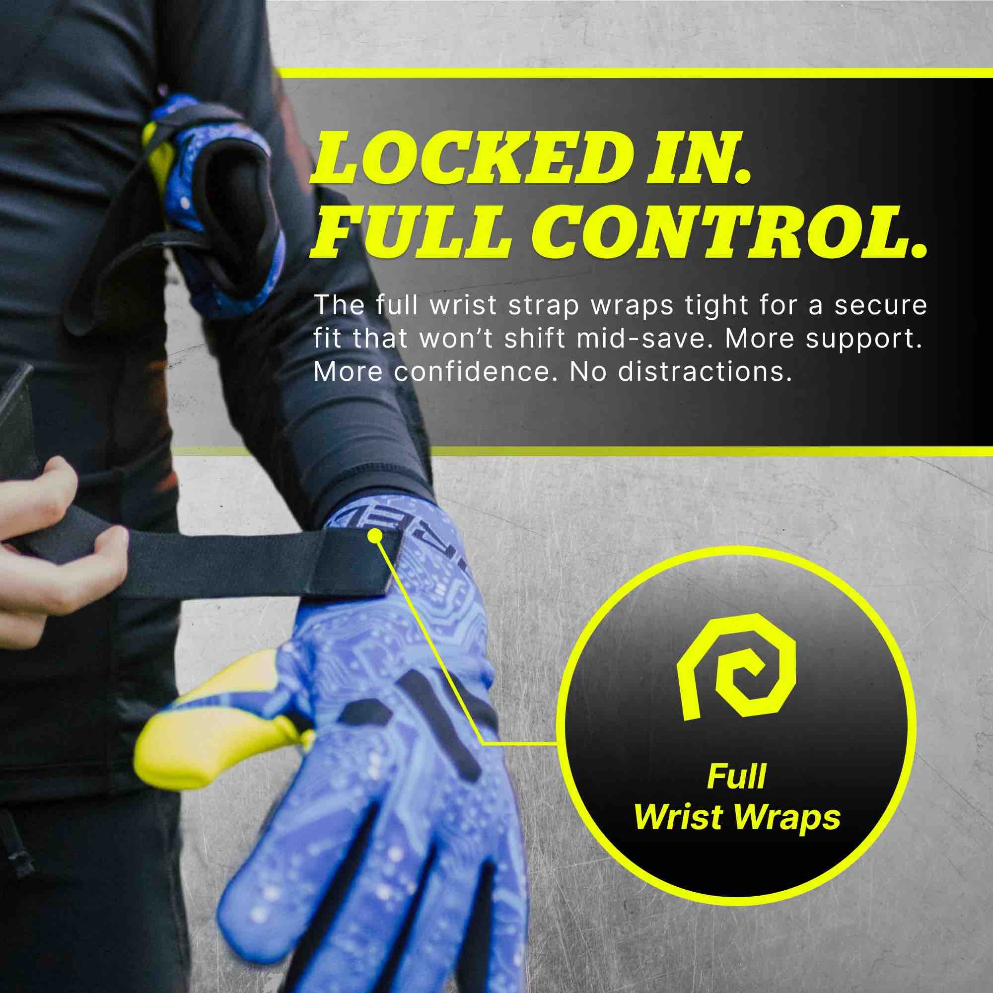Storelli Youth Gladiator Challenger FS Goalkeeper Gloves