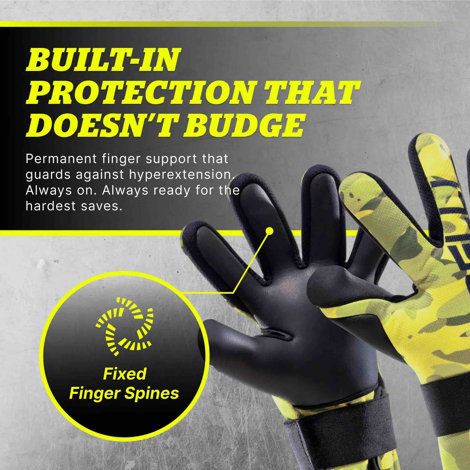Storelli Youth Gladiator Challenger FS Goalkeeper Gloves