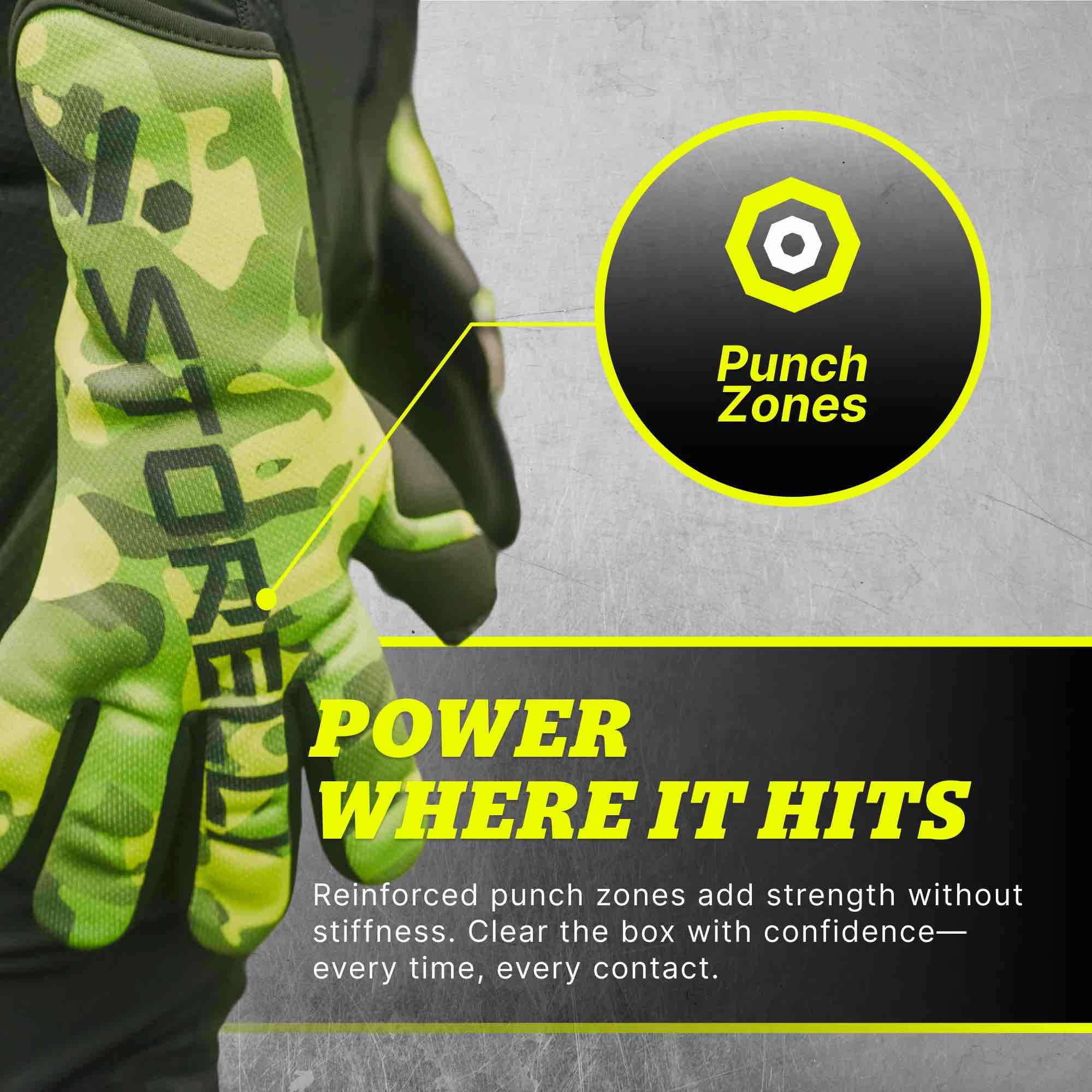Storelli Youth Gladiator Challenger FS Goalkeeper Gloves