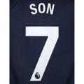 Tottenham 2023-Away Son #7 Youth Jersey Name Set-White
