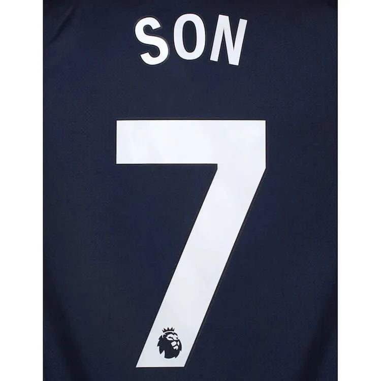 Tottenham 2023-Away Son #7 Youth Jersey Name Set-White