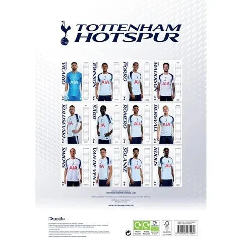 Tottenham 2026 Official Calendar