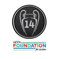 UEFA 2021-24 Real Madrid Champion League 14 Trophy YOUTH Patch Set (Foundation Patch Included)