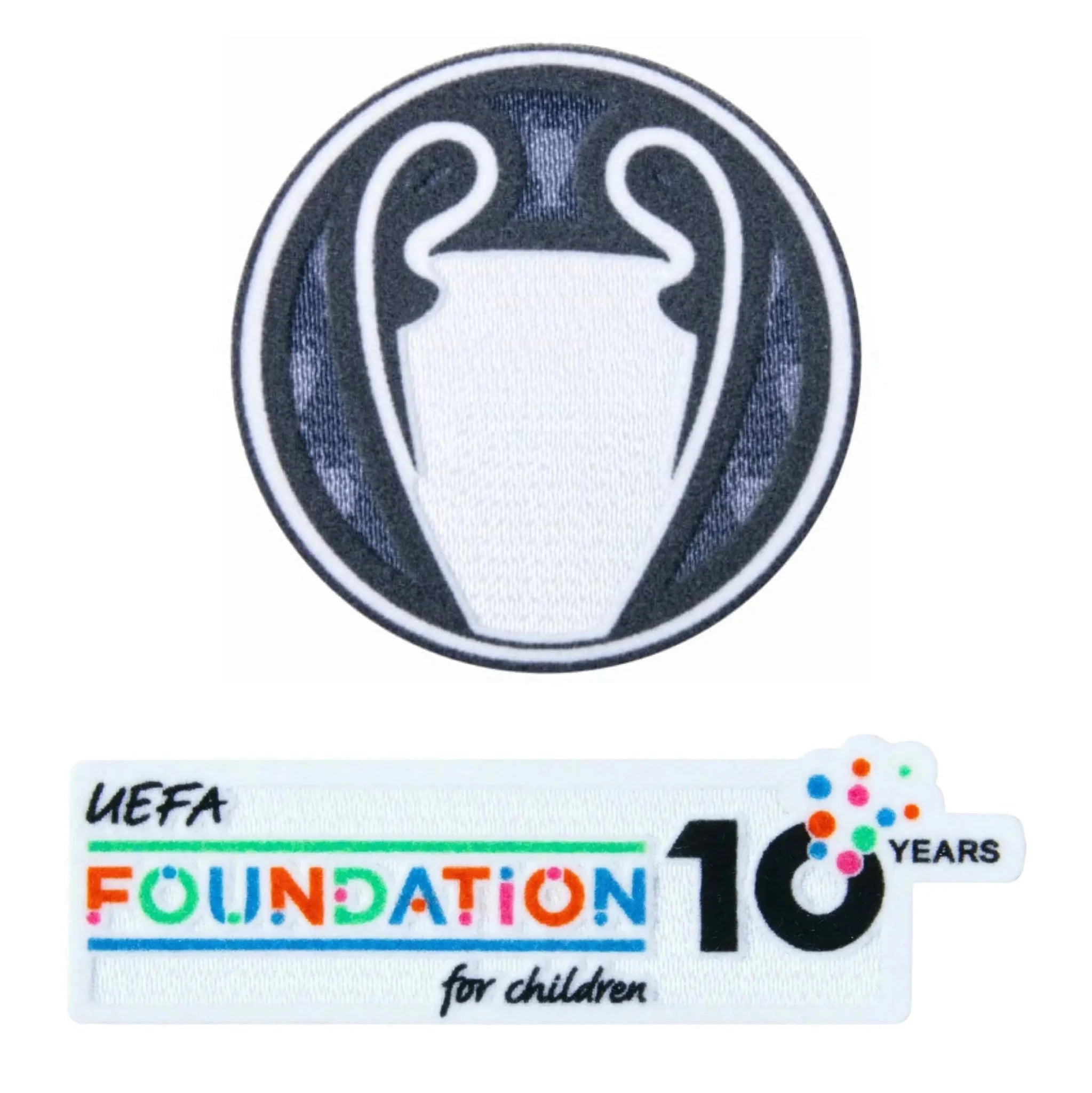 UEFA 2025 PSG Champion League Trophy Patch Set (Foundation Patch Included)