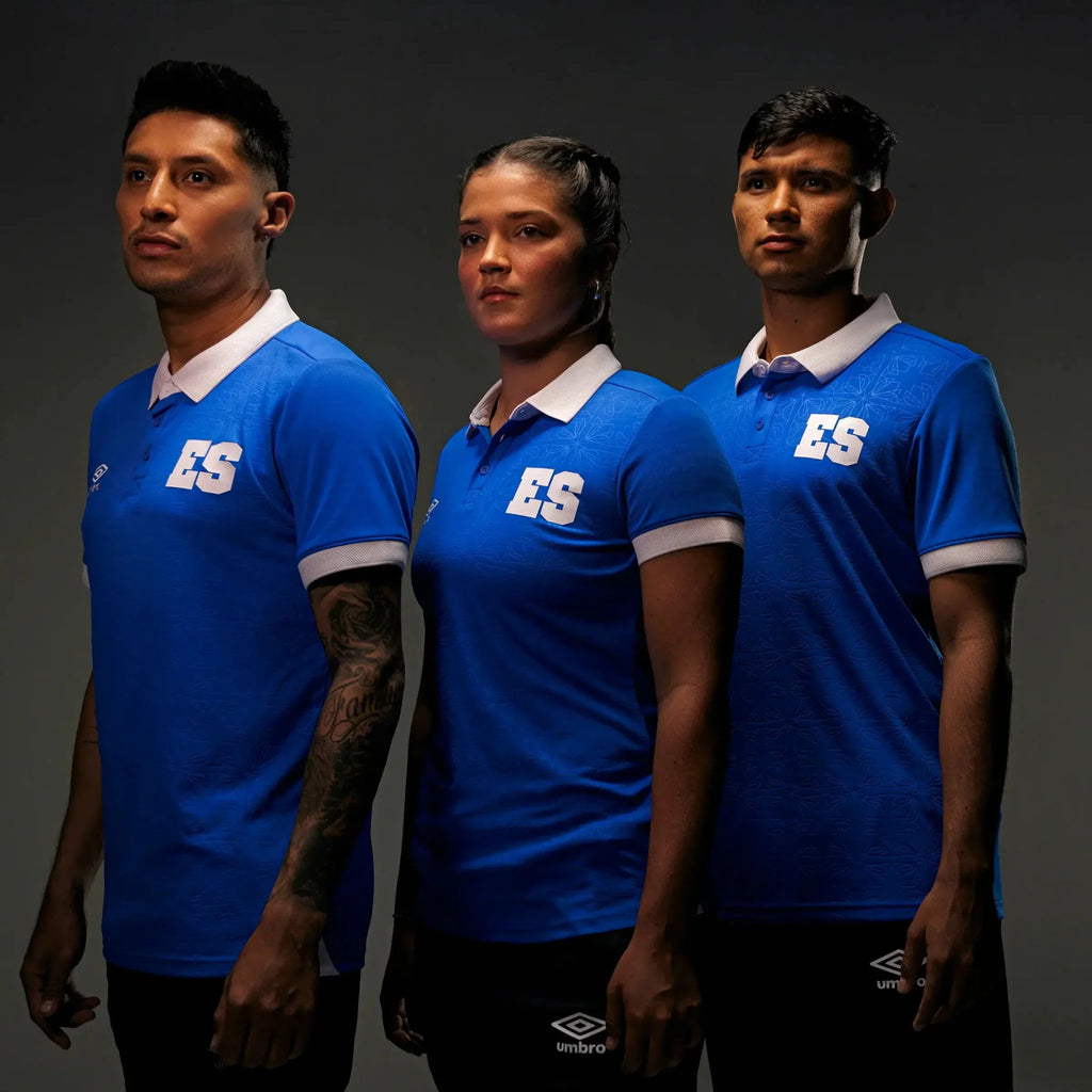 Umbro 2025-26 El Salvador Men's Stadium Home Soccer Jersey