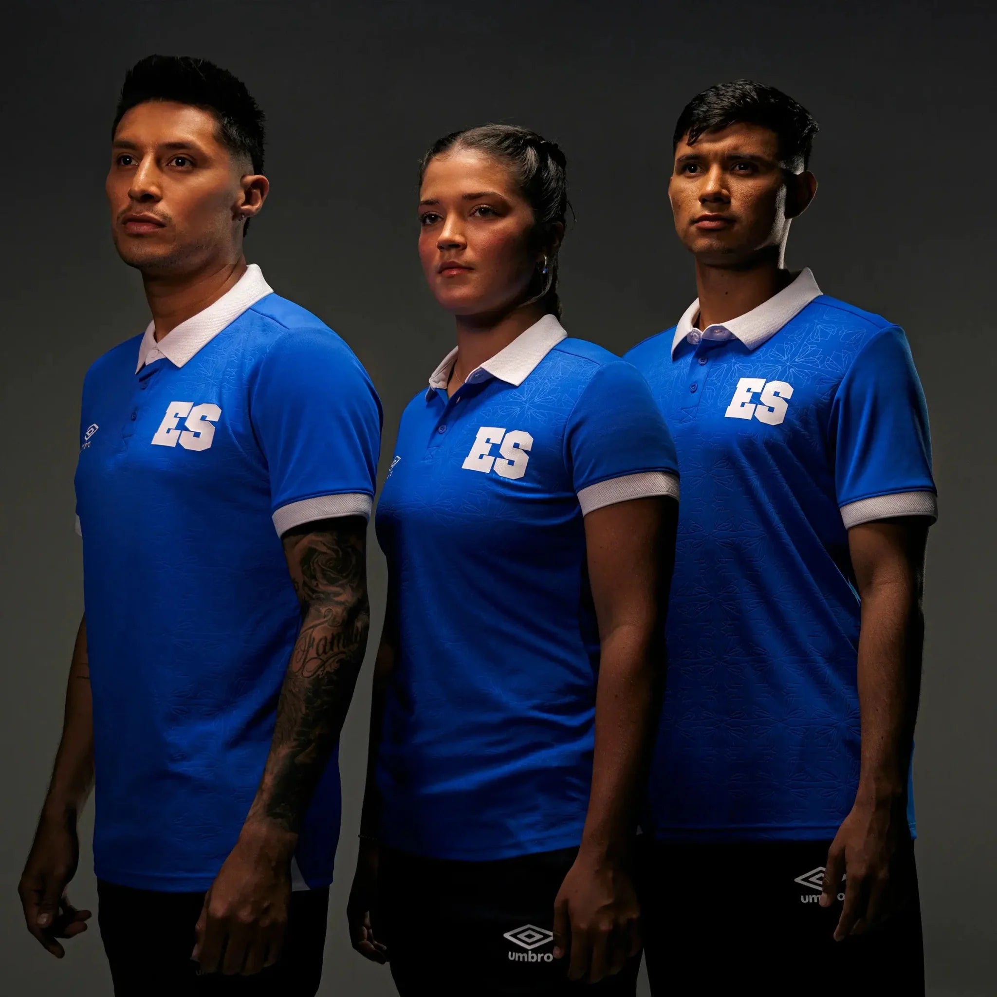 Umbro 2025-26 El Salvador Men's Stadium Home Soccer Jersey