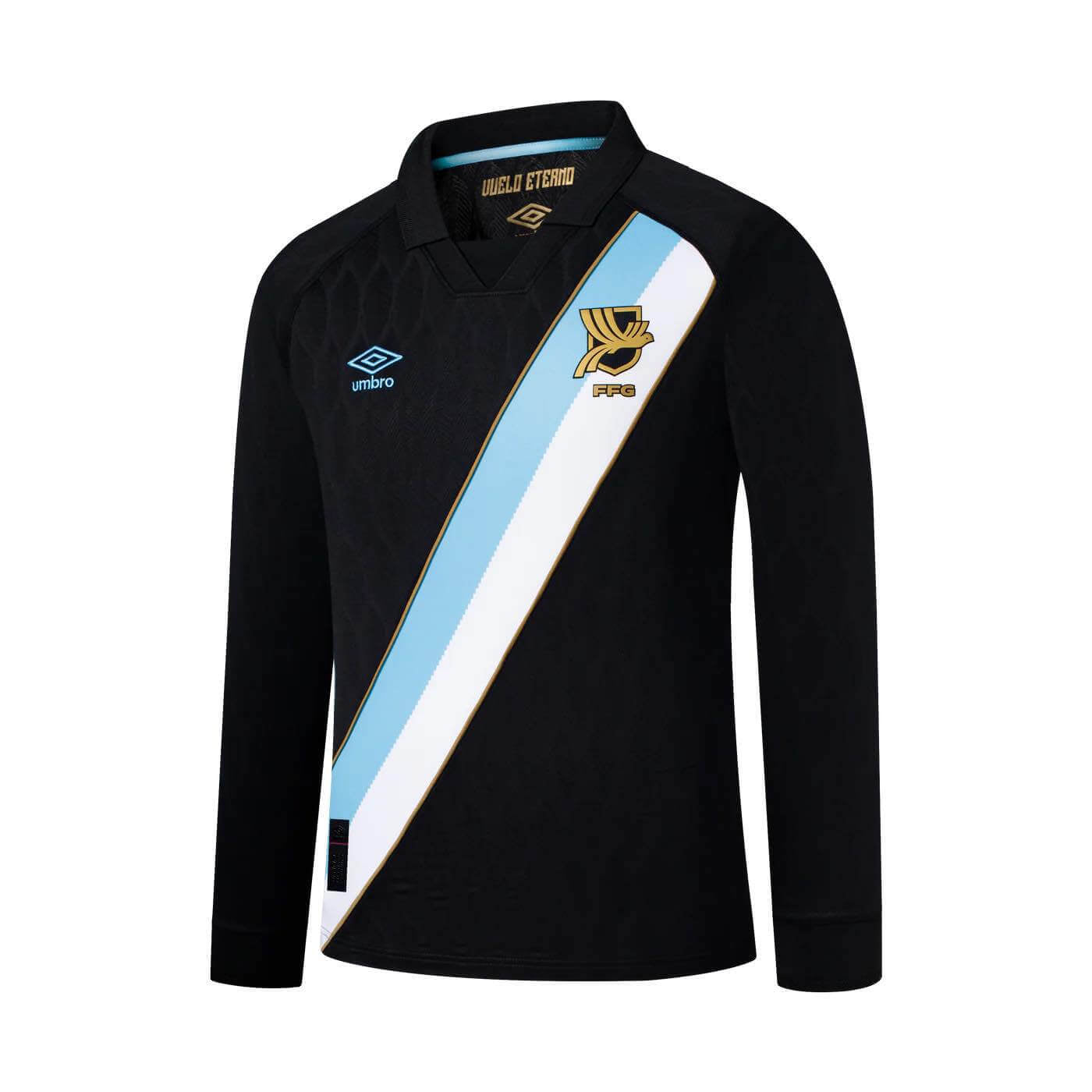 Umbro 2026 Guatemala Men's Authentic Away Long-Sleeve Soccer Jersey