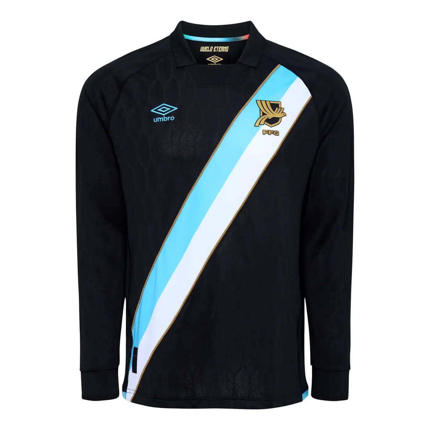 Umbro 2026 Guatemala Men's Authentic Away Long-Sleeve Soccer Jersey