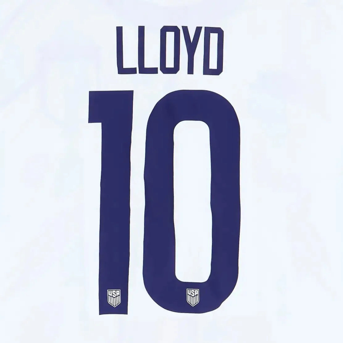 USWNT 2020/21 Home  Lloyd #10 Jersey Name Set