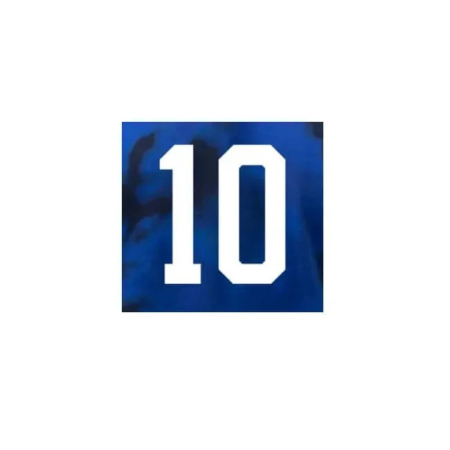 USMNT 2022-24 Away Pulisic #10 Jersey Name Set
